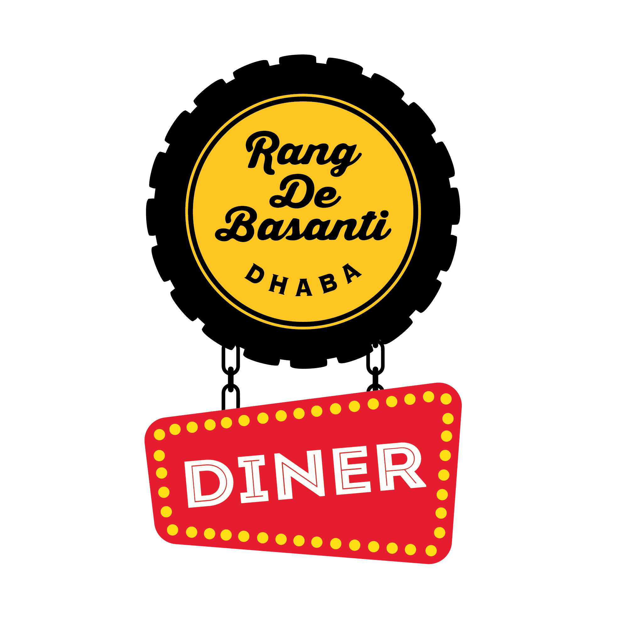 Rang De Basanti Dhaba Logo